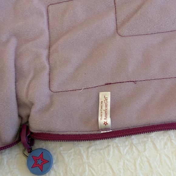 American Girl Lavender Sleeping Bag - Picture 5 of 12